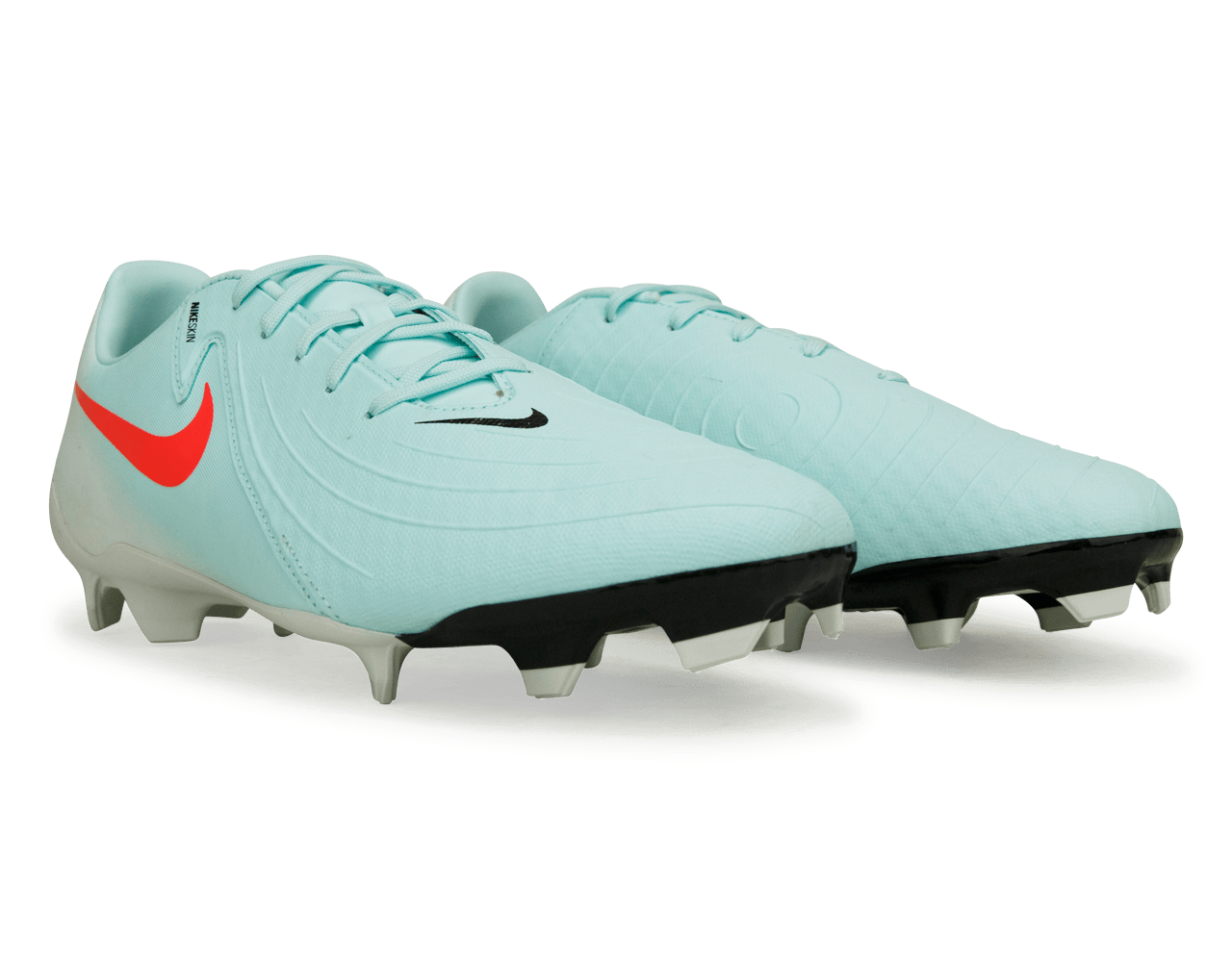 Nike Men's Phantom GX II Academy FG/MG Mint/Atomic Red、mySite、bottomscart