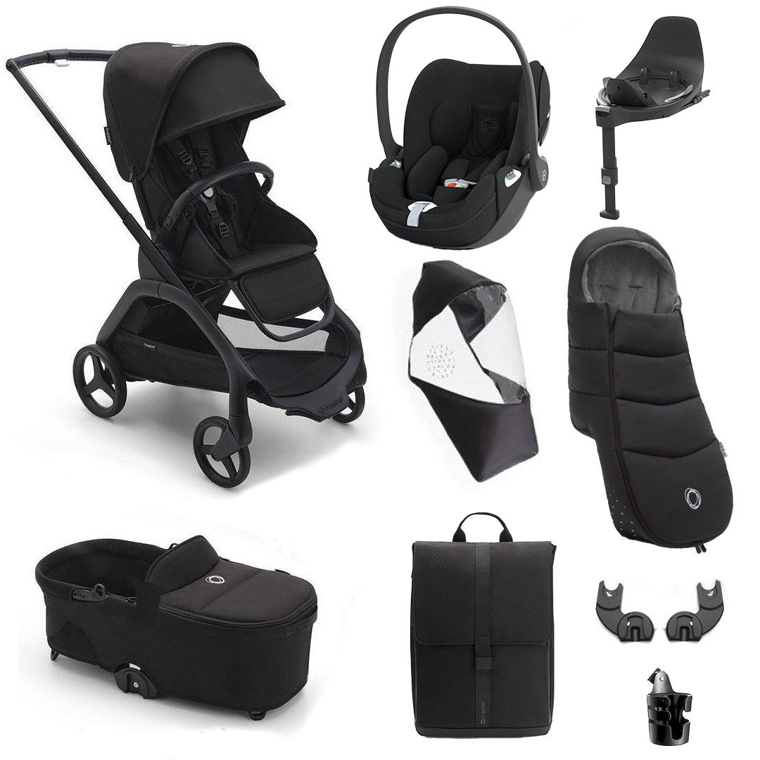  Bugaboo Dragonfly Ultimate + Cloud T Travel System、mySite、merchandisen