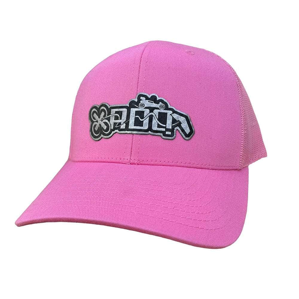  RDQ Logo Retro Trucker Hat - Pink、mySite、merchandisen