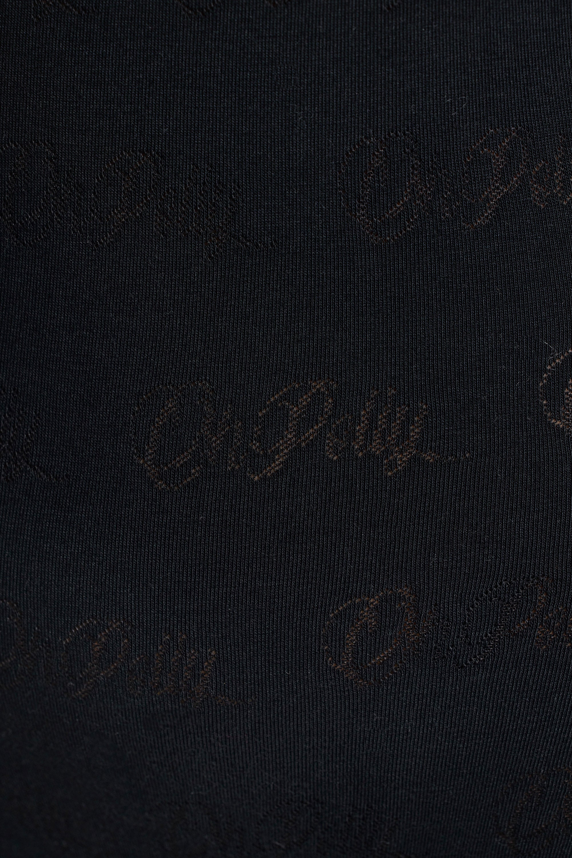 Strappy Low Back Pointelle Romper in Black、mySite、solidvoid