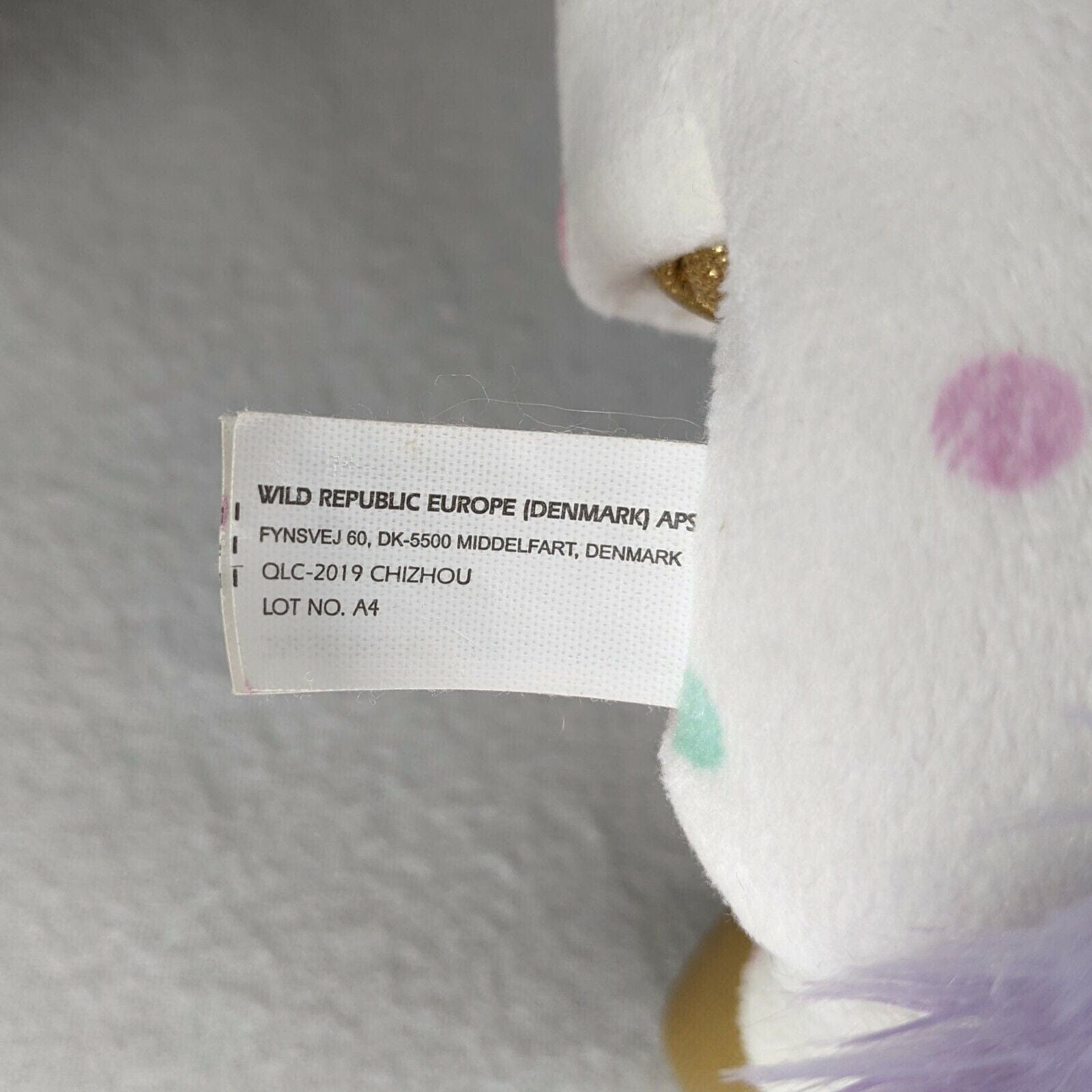 Ploka Dot Unicorn Huggers By Wild Republic、mySite、g9winljtr