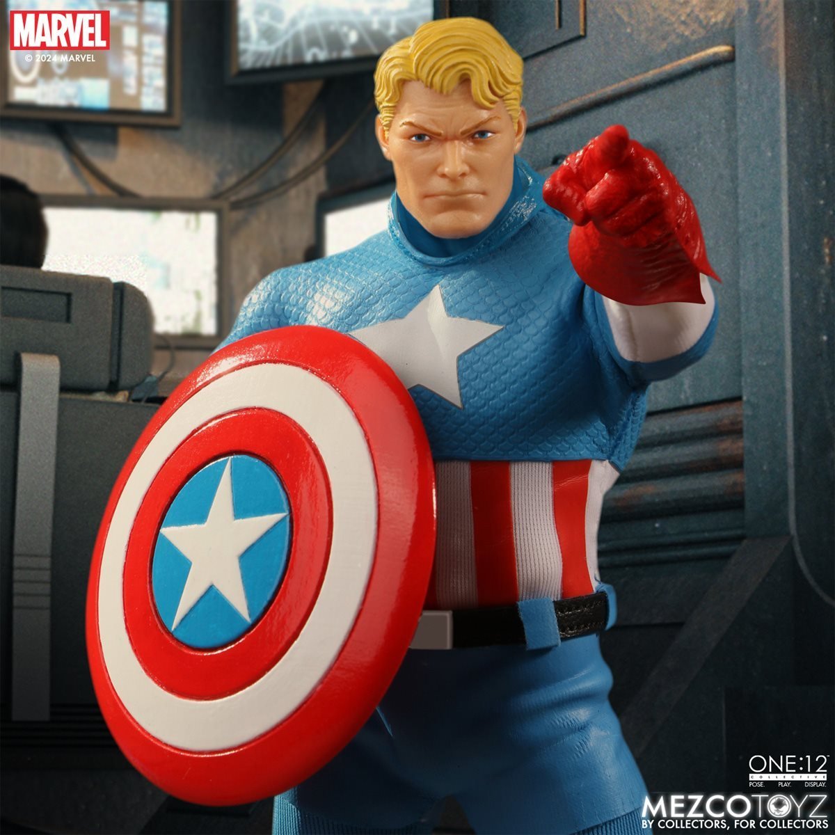 Marvel Comics Mezco One:12 Collective Captain America (Silver Age)、mySite、hgirdovlk