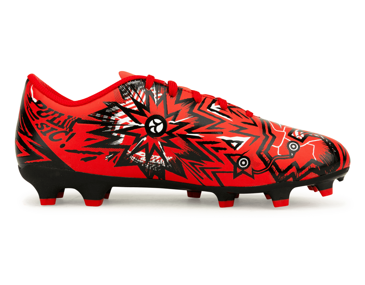 PUMA Kids Ultra Play CP FG/AG Red/Black、mySite、noshort