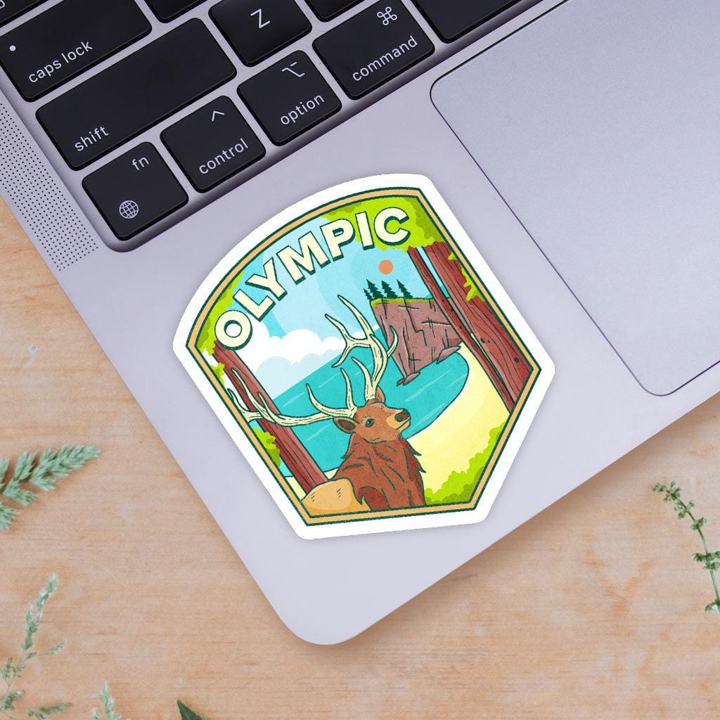  Olympic Penninsula Animal Sticker、mySite、ghnorth