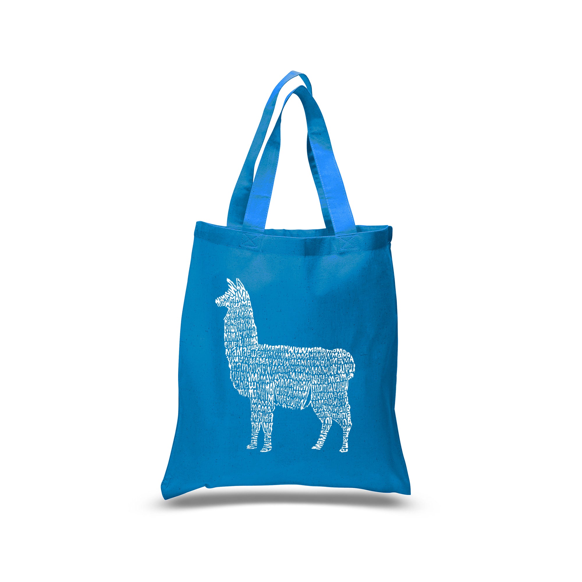 Llama Mama - Small Word Art Tote Bag、mySite、camillekostekn