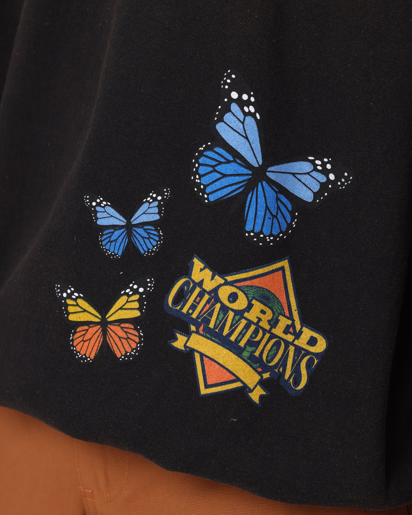 Goat Crew World Champs Vintage Crewneck Black Wash、mySite、zt4zffjzw