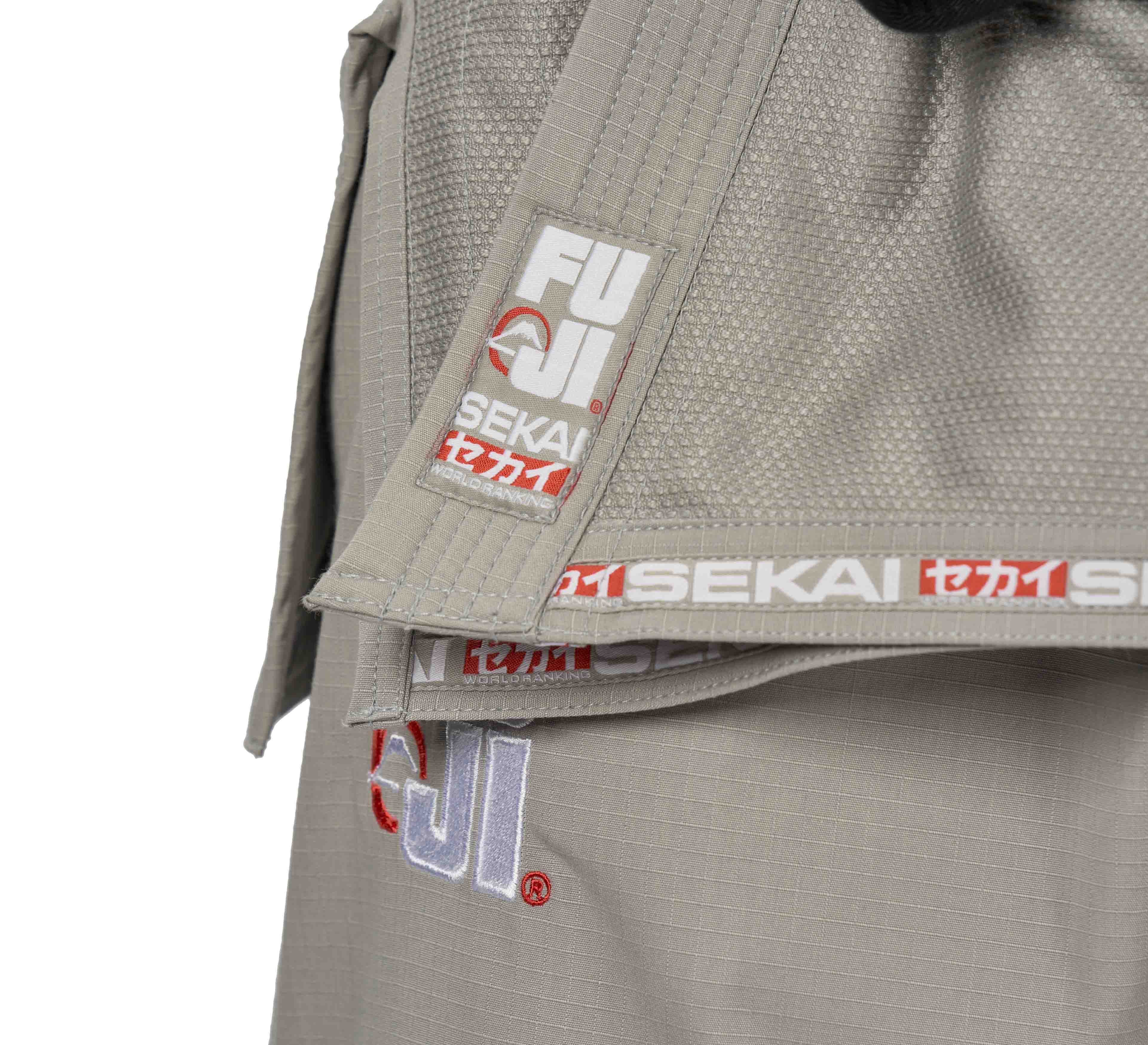 Sekai 2.0 BJJ Gi Grey/Red、mySite、gigharbornorthrealestate