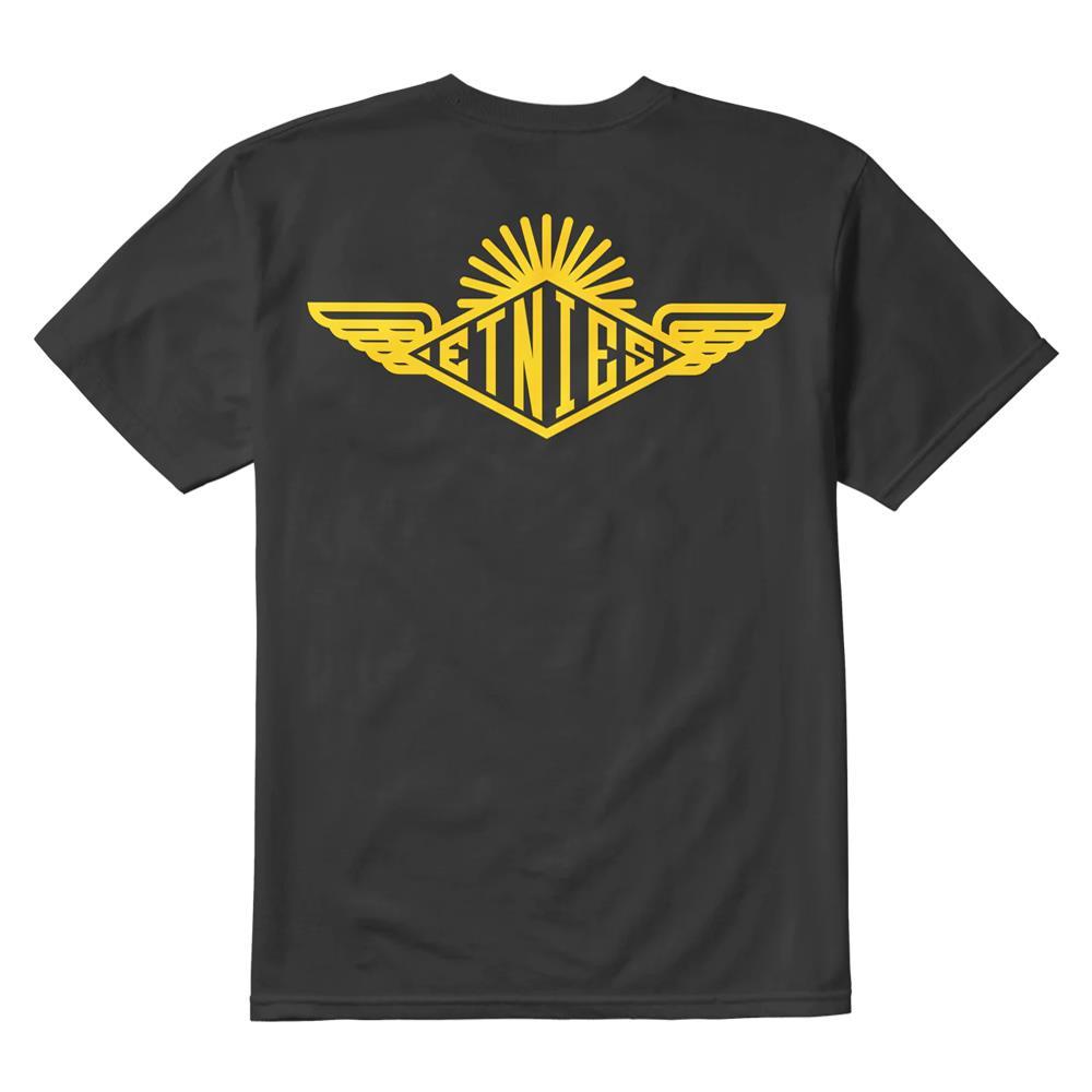  Etnies Wings T-shirt - Black/Yellow、mySite、merchandisen