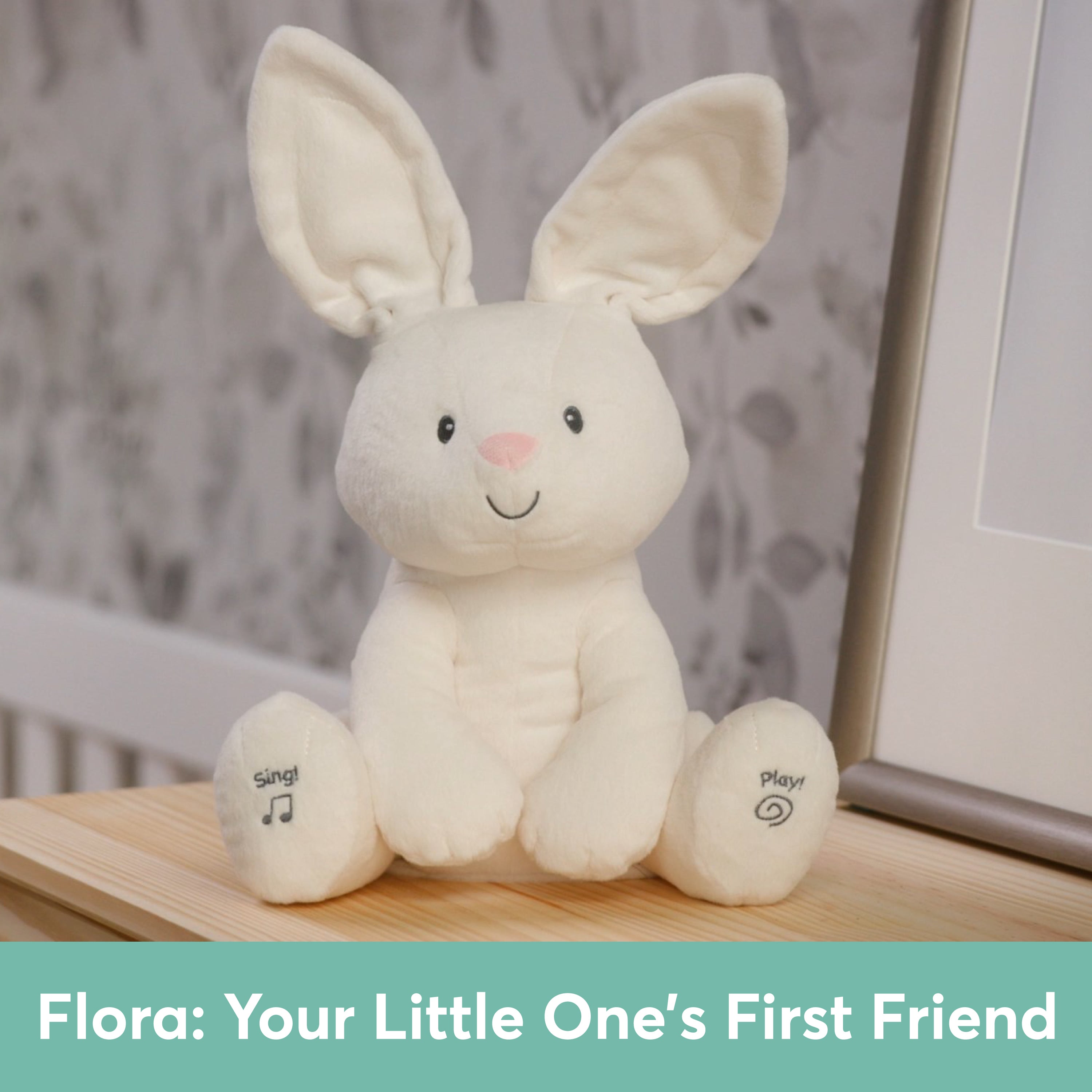 Animated Flora the Bunny, 12 in、mySite、pszhyizbm