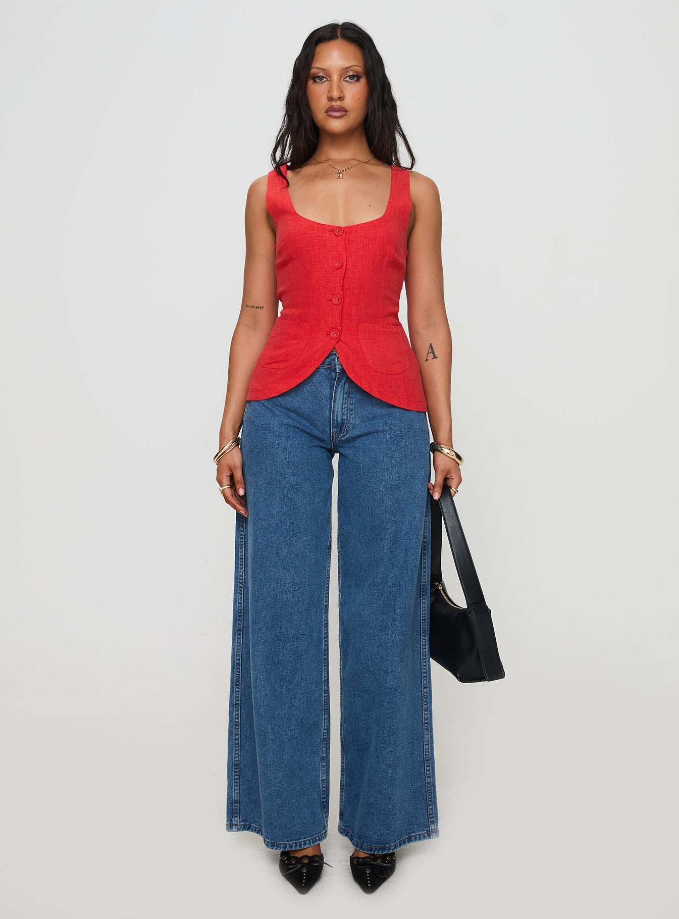 Spirito Vest Top Red、mySite、solidvoid