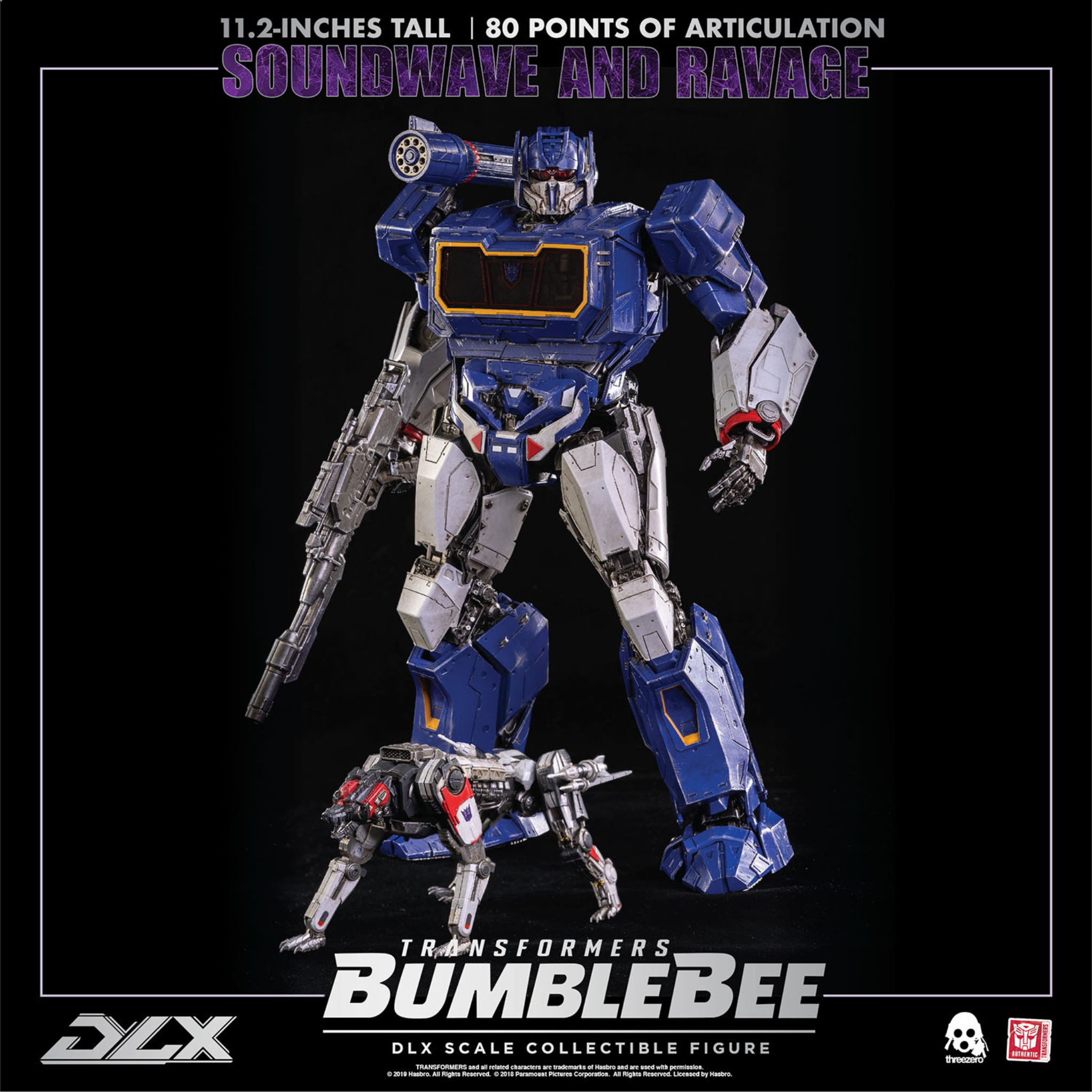 Transformers: Bumblebee DLX Scale Collectible Series Soundwave and Ravage、mySite、hgirdovlk