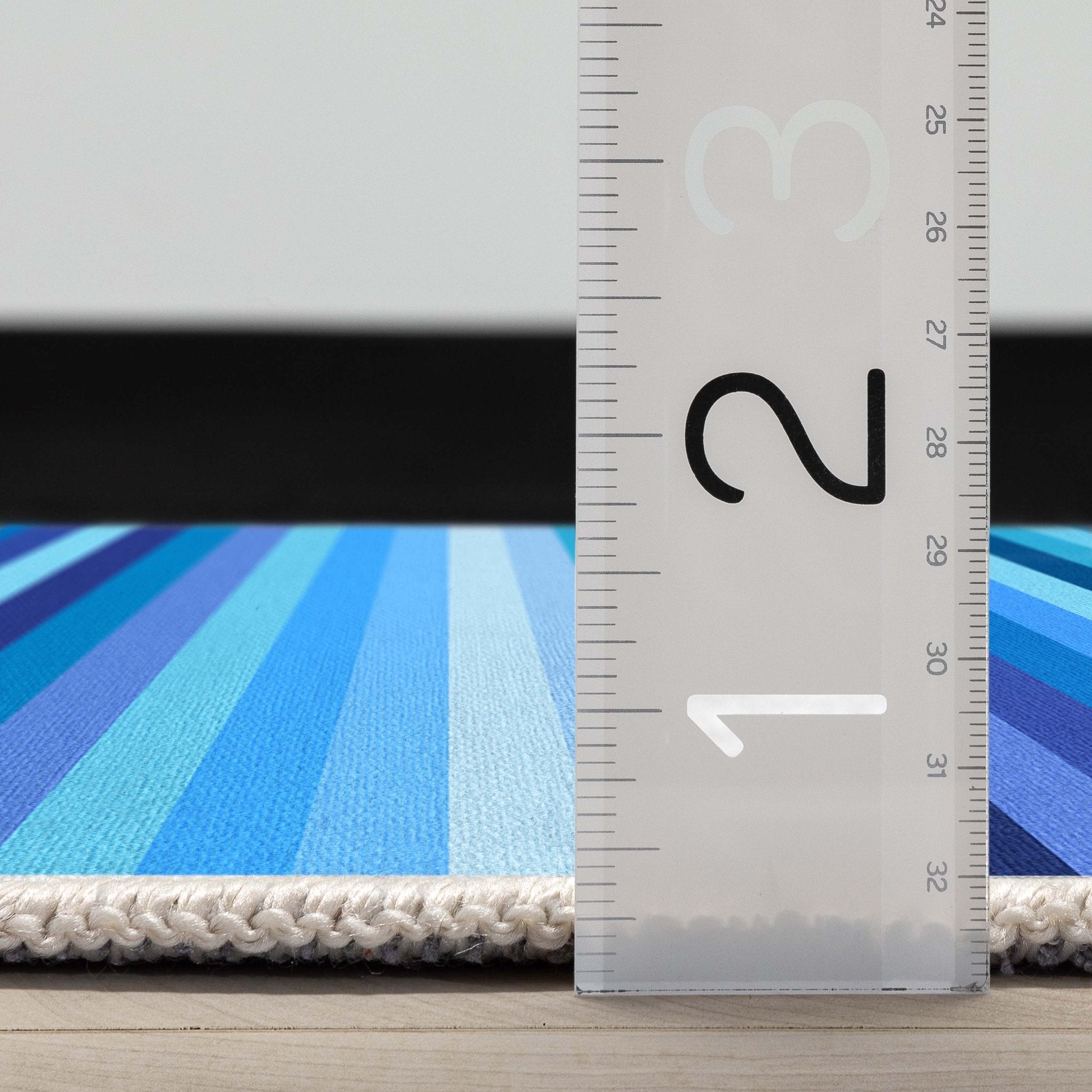 Crayola Stripe Blue Area Rug By Well Woven、mySite、gigharbornorthrealestate