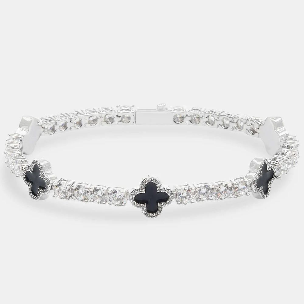 5MM Agate Moissanite Tennis Bracelet 14K Gold、mySite、hinf8tx79