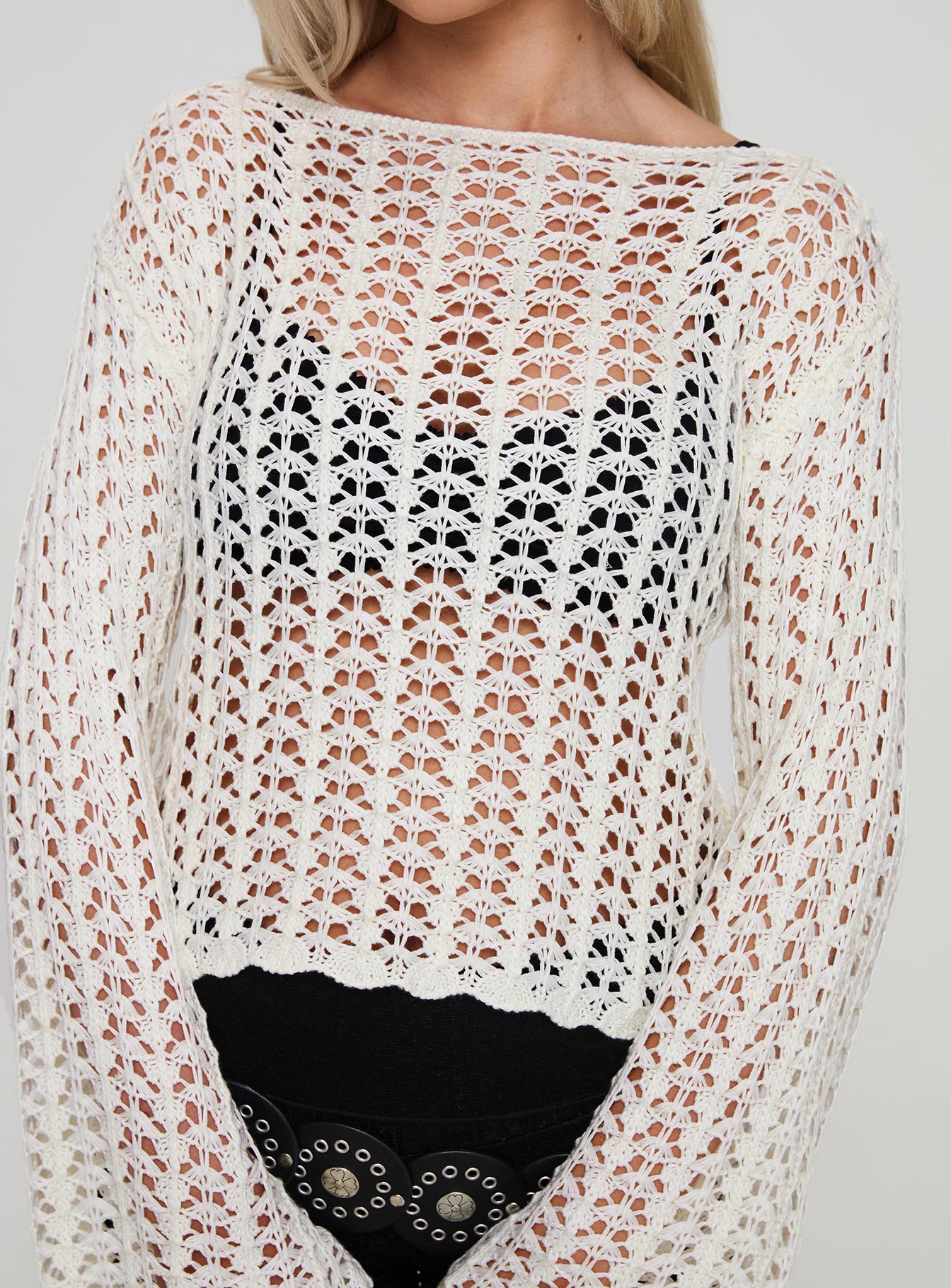 Kassiani Sweater White、mySite、solidvoid