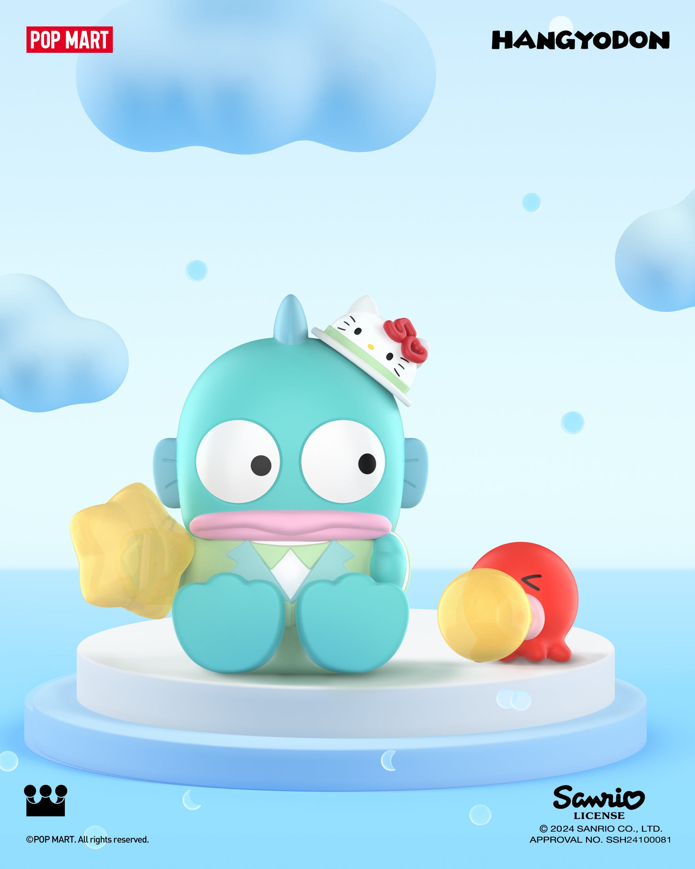  POP MART Sanrio characters Hello Kitty 50th Anniversary Series Figures、mySite、greenlandpopulation