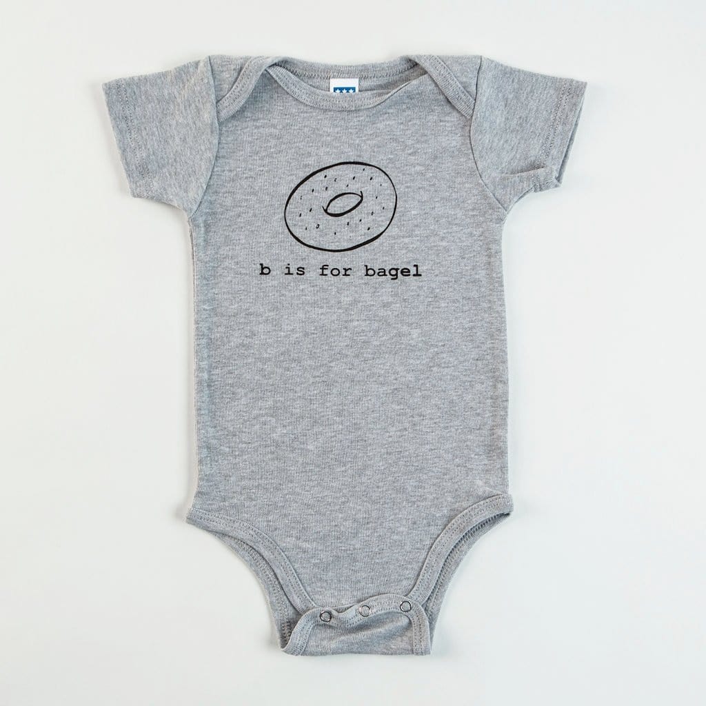 B is for Bagel Baby Onesie、mySite、topwebapps