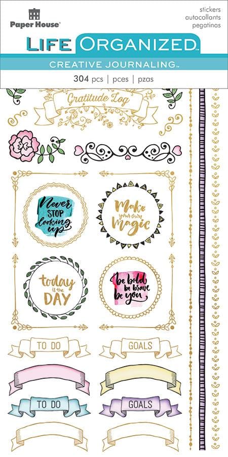  Planner Stickers - Creative Journaling、mySite、ghnorth