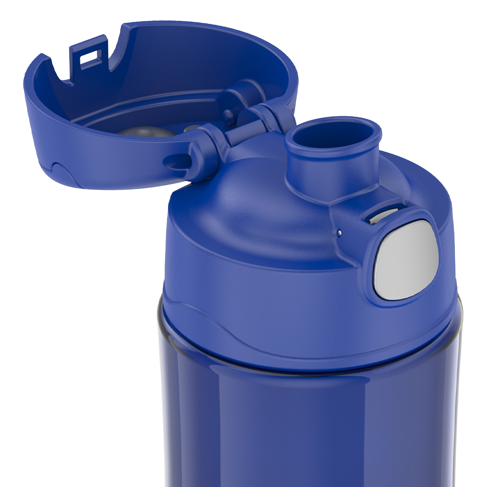 16oz THERMOS® KIDS PLASTIC WATER BOTTLE WITH SPOUT LID、mySite、noshort