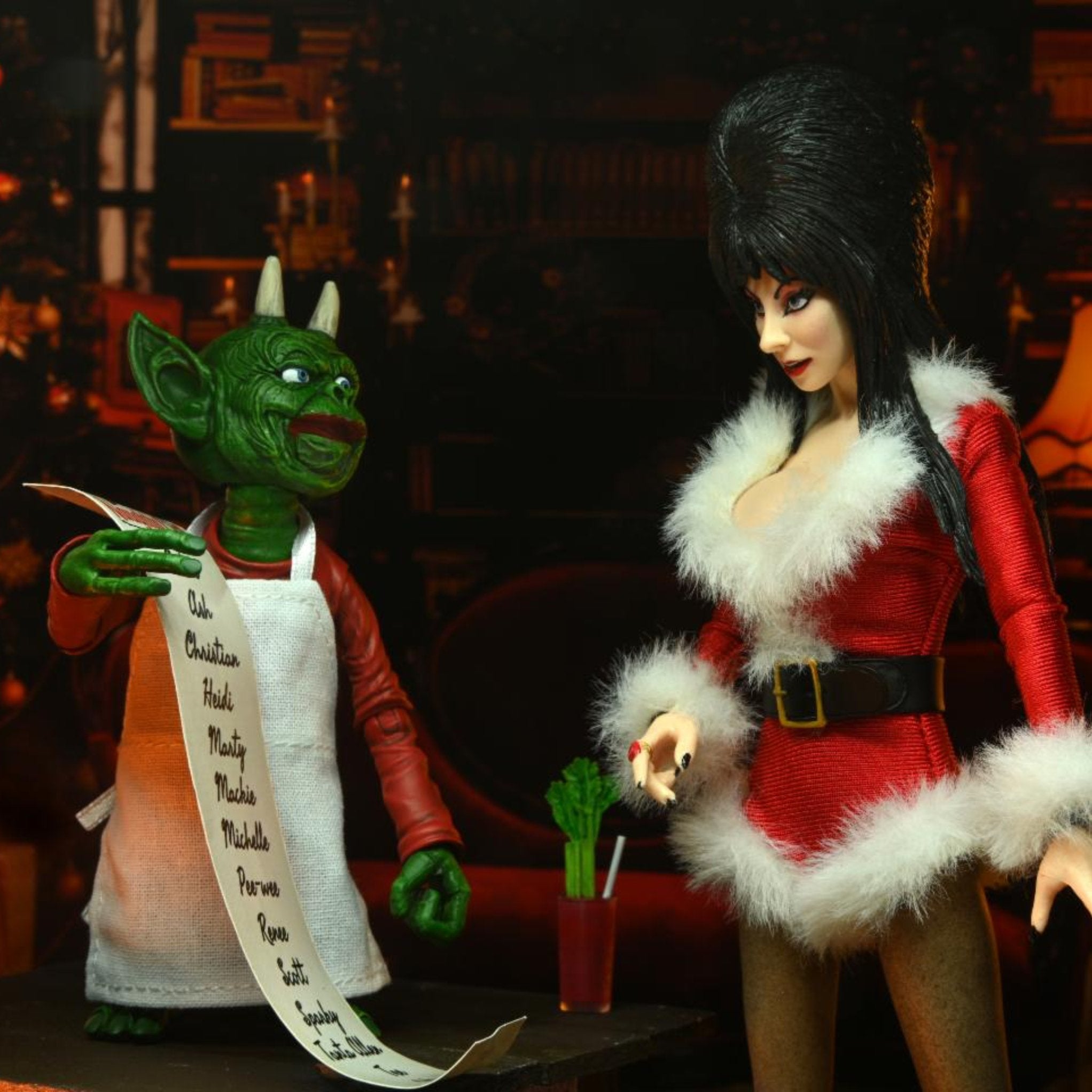 NECA Elvira Very Scary Xmas (8 Scale)、mySite、hgirdovlk