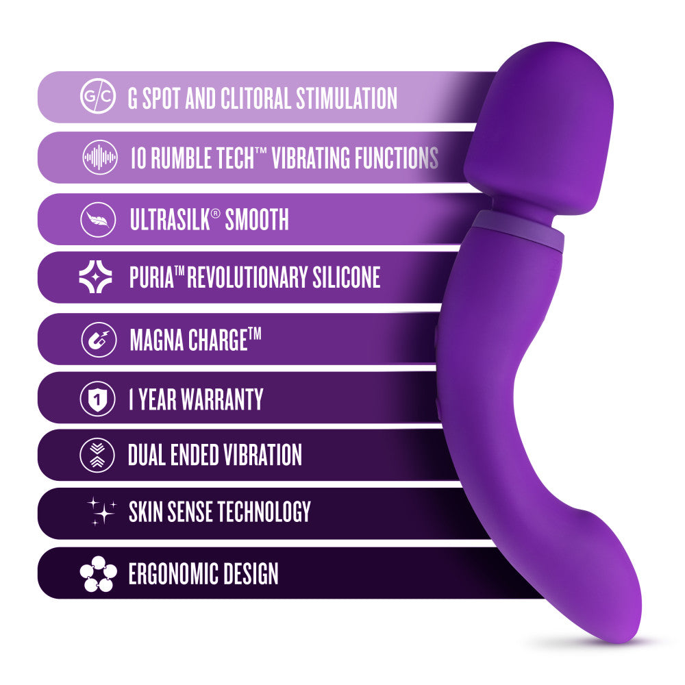 Wellness By Blush™ | Dual Sense 10 Function Massage Wand With RumboTech™、mySite、bottomscart