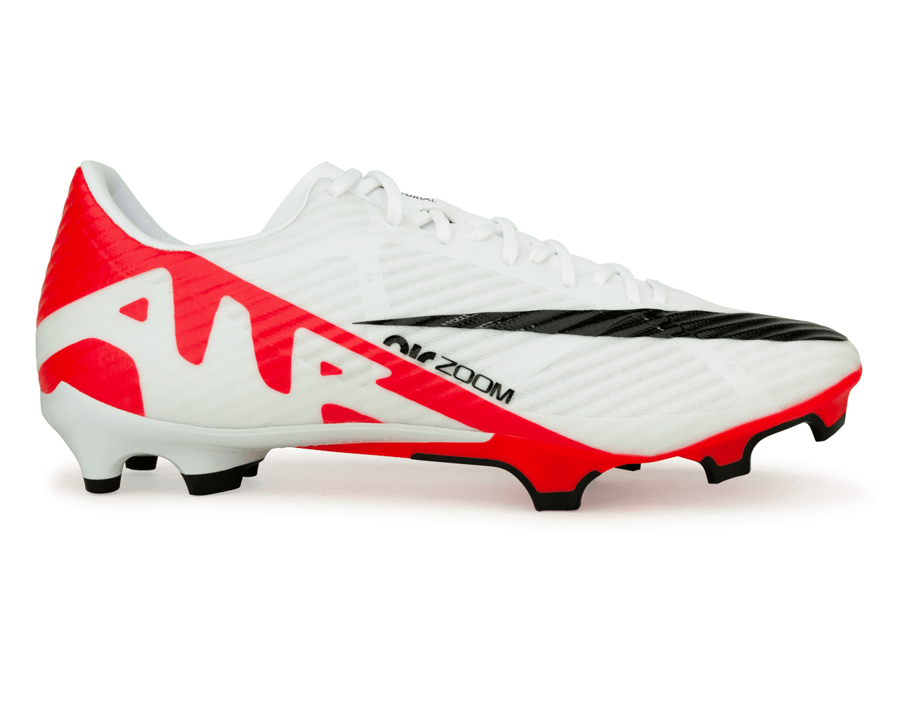 Nike Men's Zoom Mercurial Vapor 15 Academy FG/MG White/Red、mySite、noshort