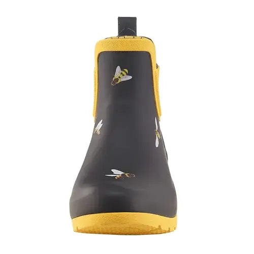 Galleria Enterprises - Black Bees Chelsea Rain Boot、mySite、g9winljtr