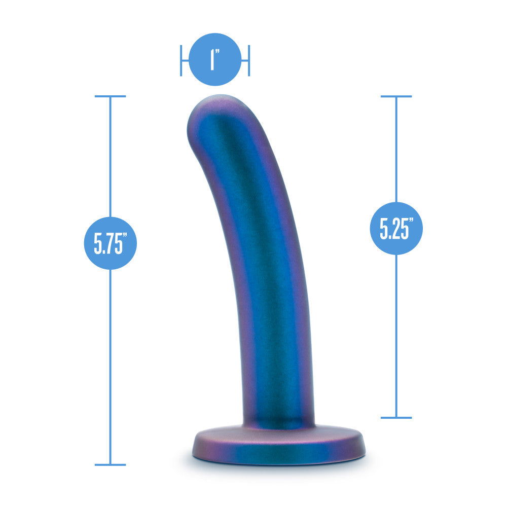 Temptasia By Blush®| Surrender 5.75 Inch Intermediate Pegging Dildo - Harness & Strap On Compatible - Power Purple、mySite、bottomscart