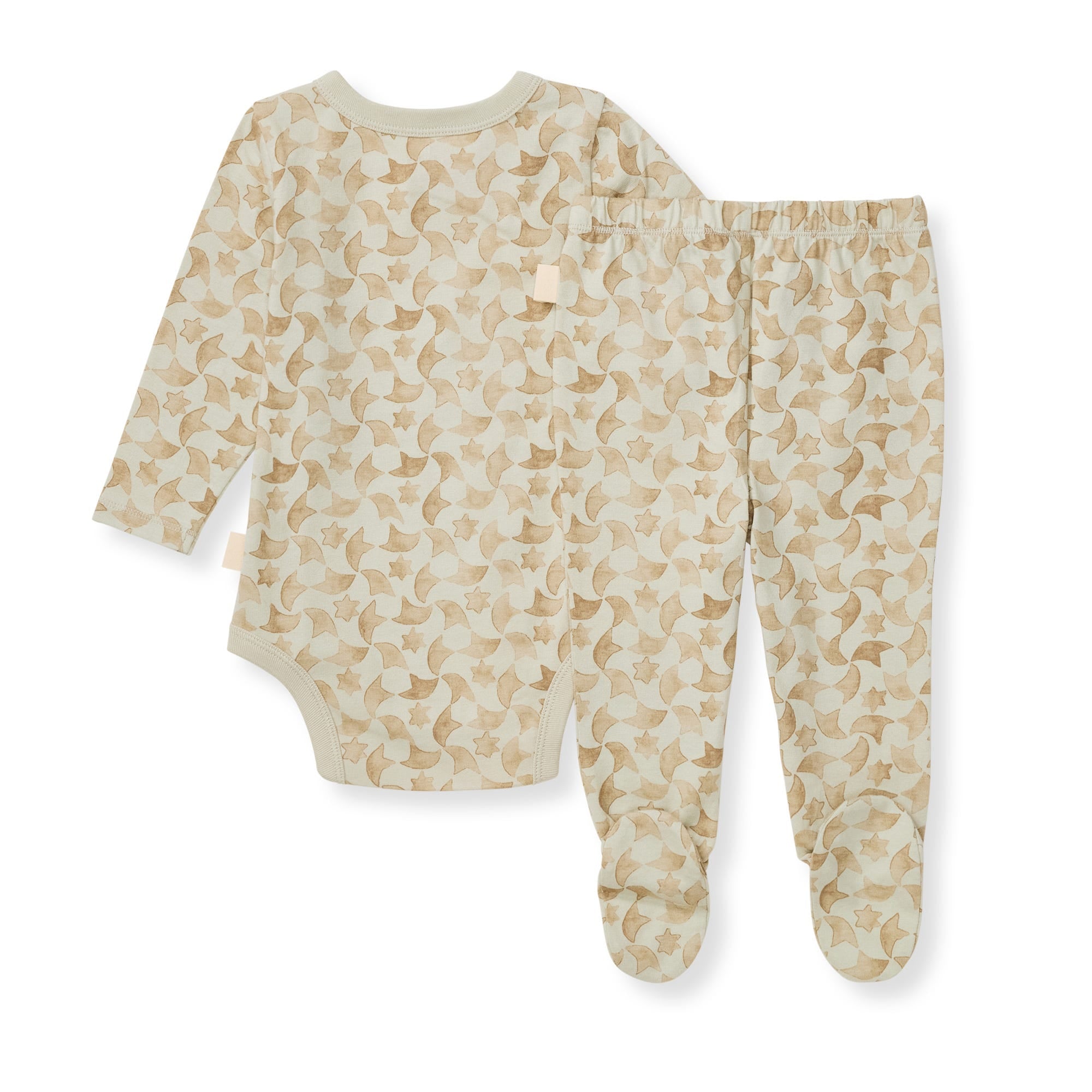 Starry Chalet Bodysuit & Pant Set - Hint of Green、mySite、g9winljtr