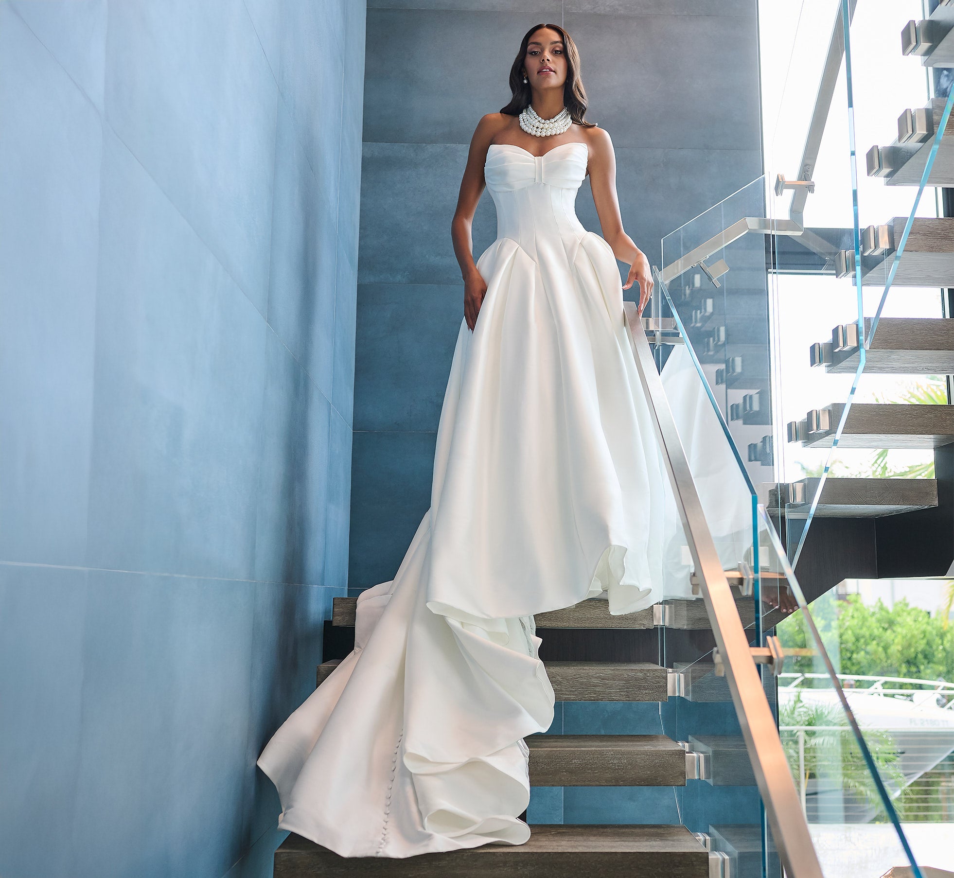 Mikado Ball Gown in Ivory、mySite、solidvoid