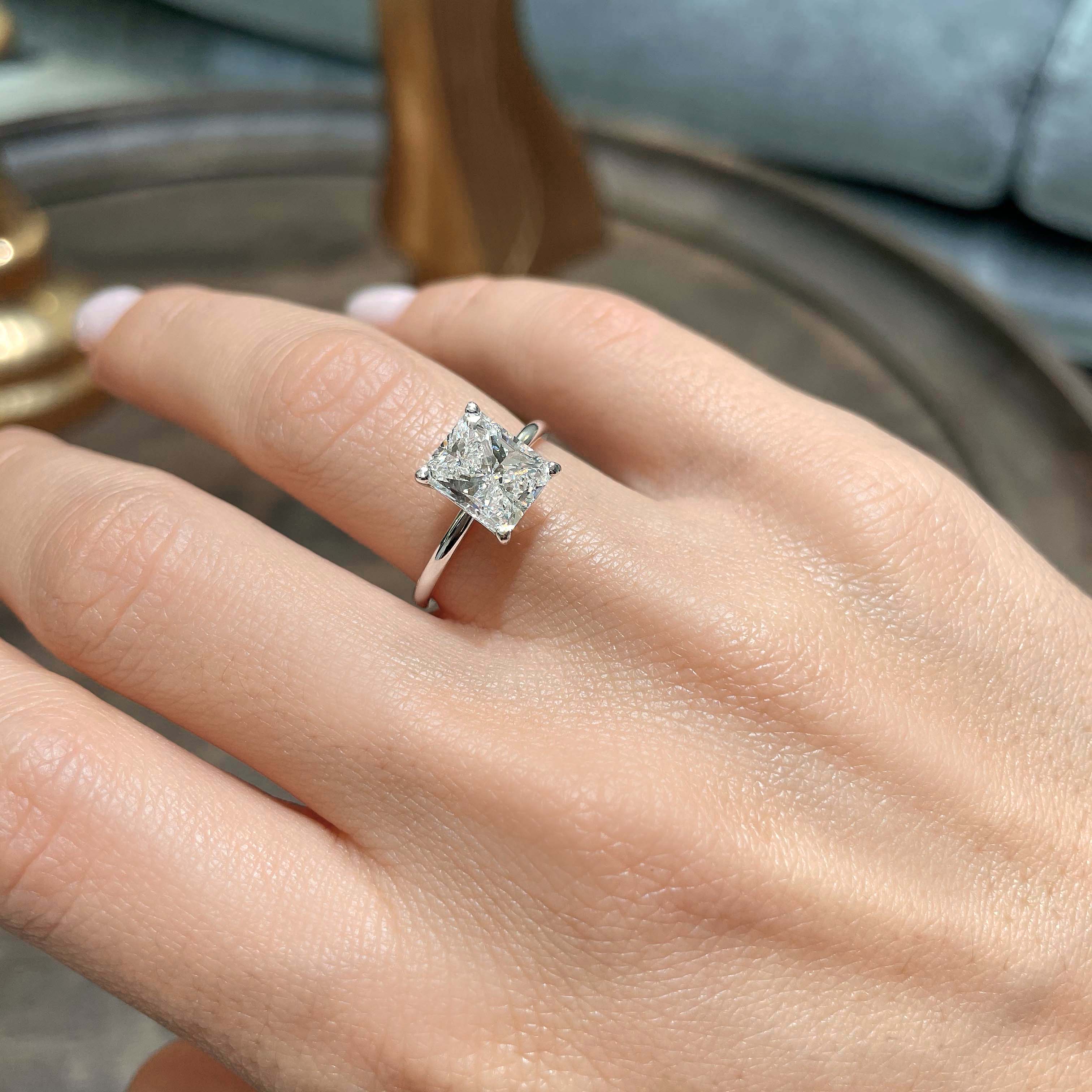 Harper Diamond Engagement Ring -14K White Gold、mySite、hinf8tx79