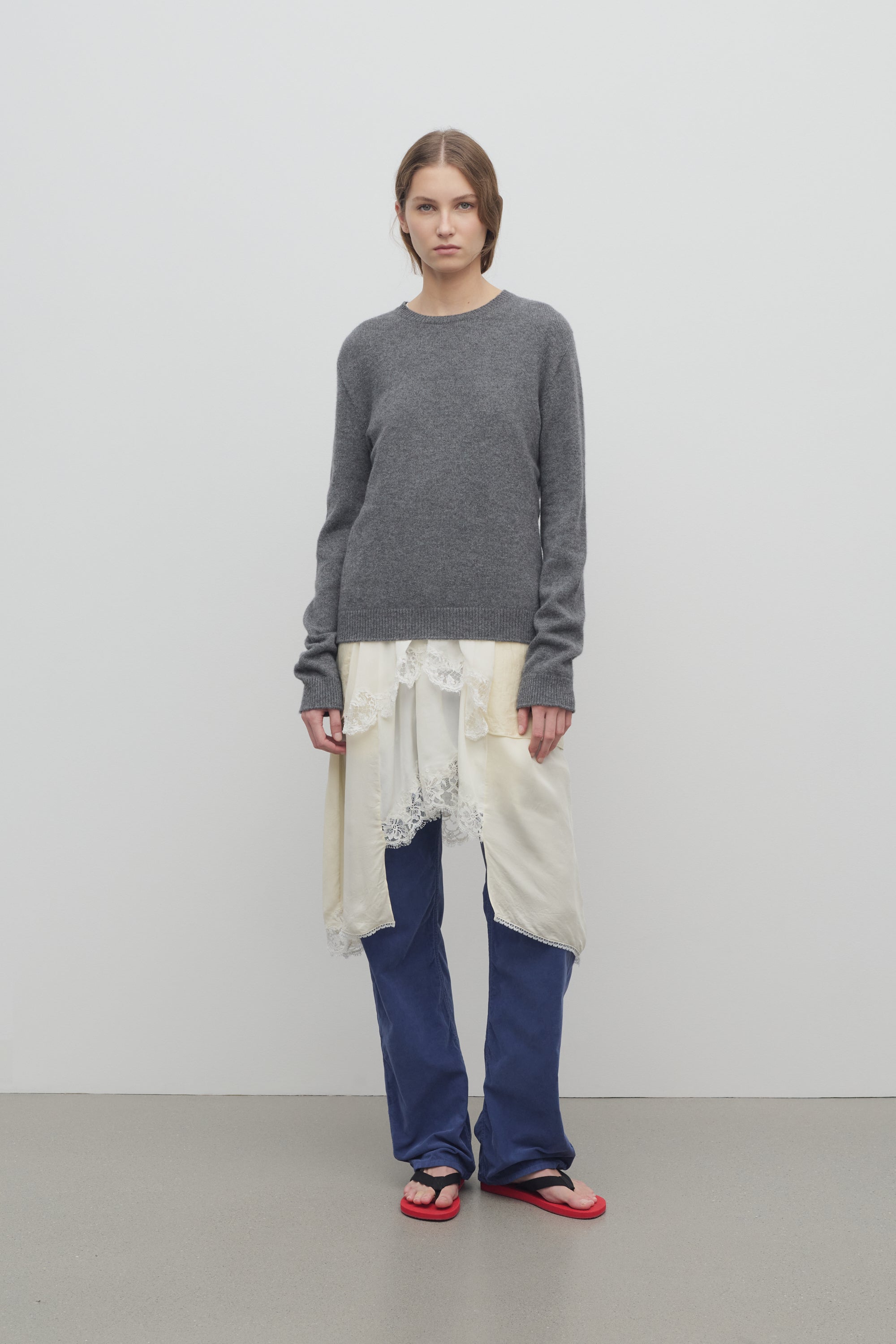 Tarley Pant in Cotton、mySite、aoinhome