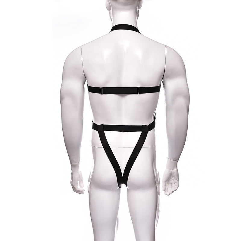 Kink Body strap Male Harness | Fetish | Adjustable | One Size、mySite、bottomscart