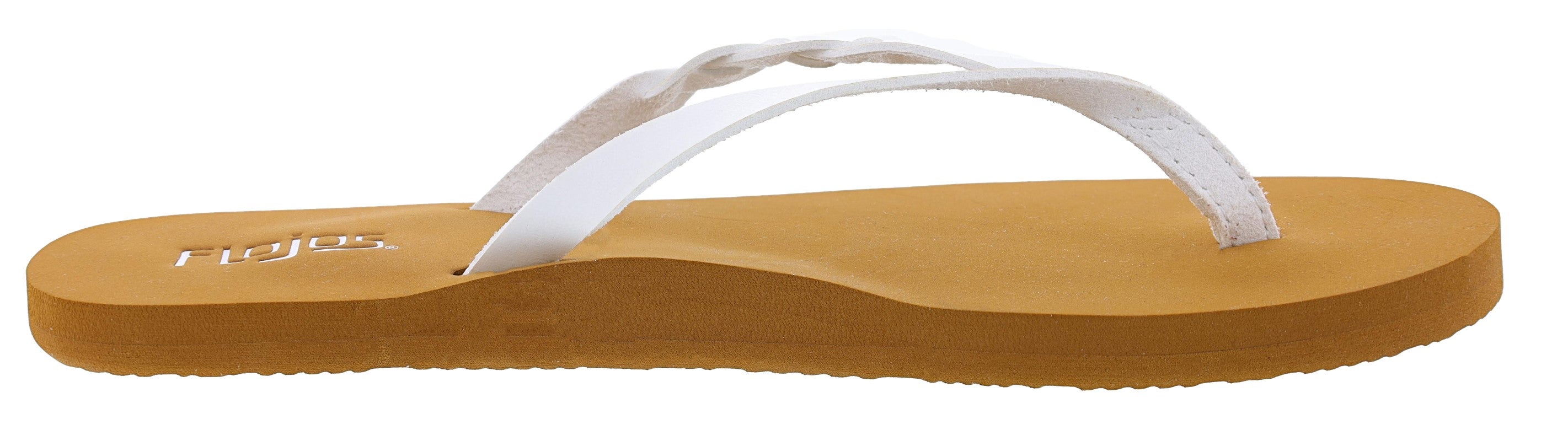 Flojos Serenity Braided Beach Flip Flops、mySite、dreamappss