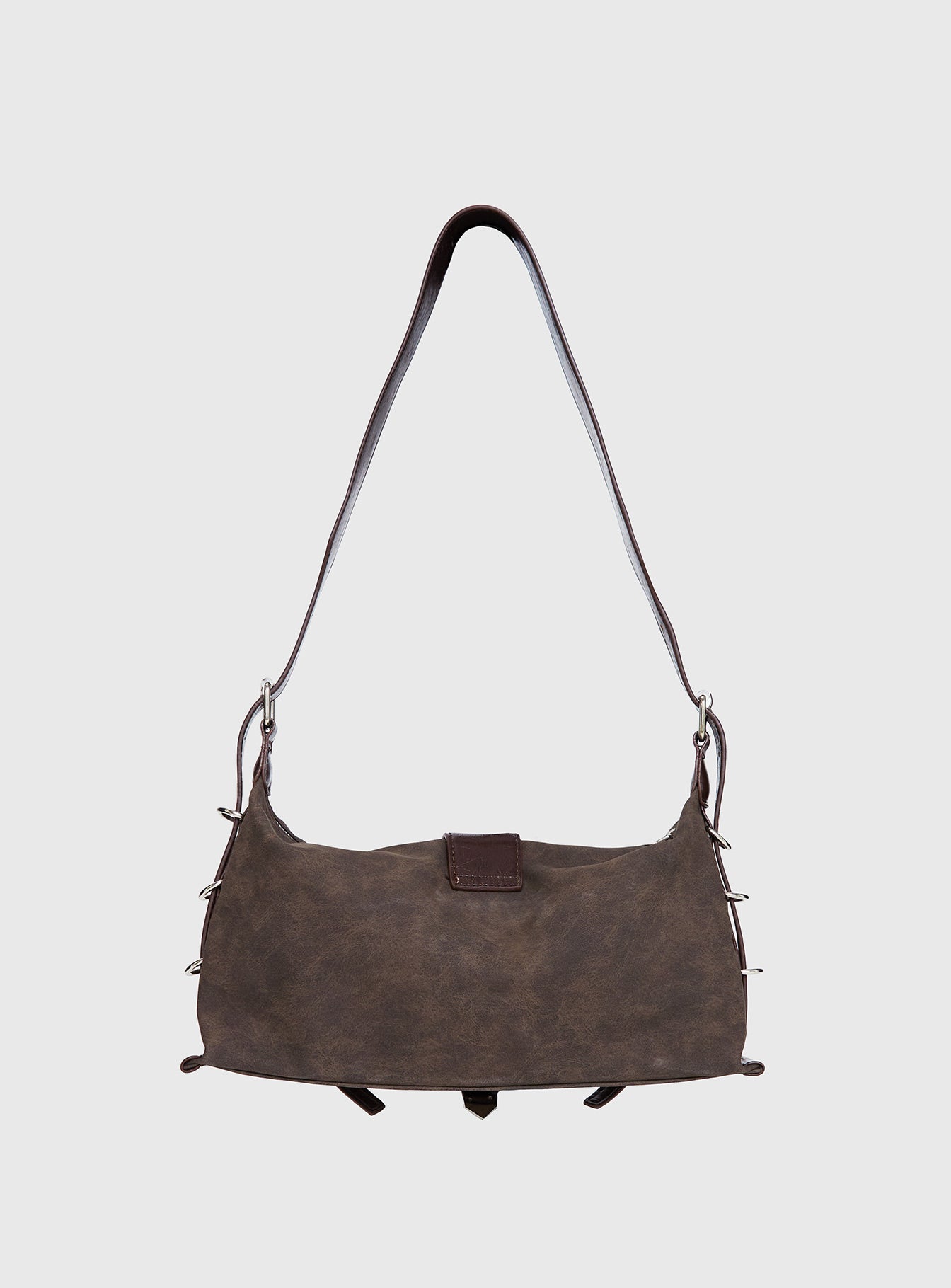 Anatolius Shoulder Bag Washed Brown、mySite、solidvoid