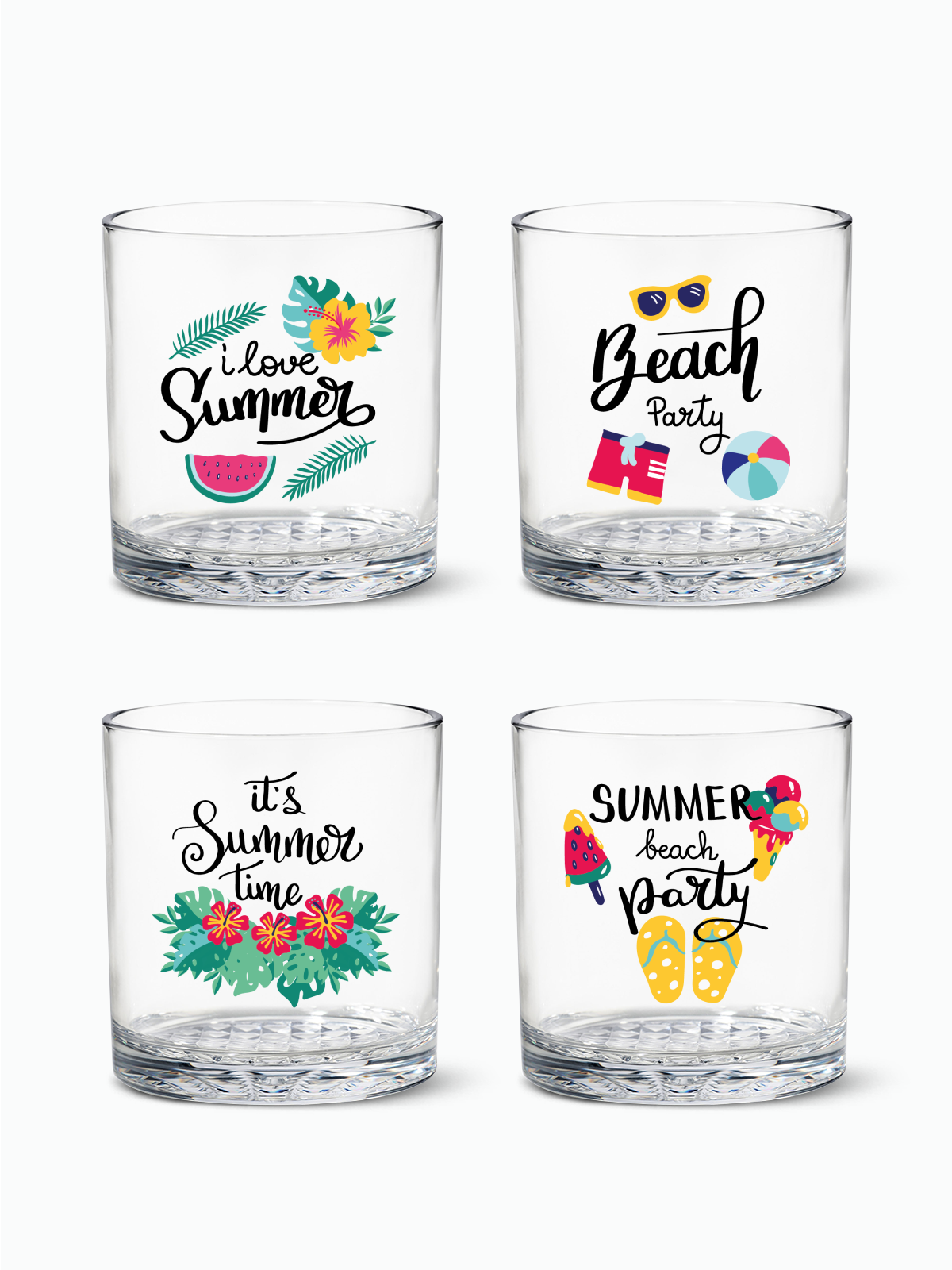 Summer Sips Series 1 - RESERVE 12oz Old Fashioned Tritan Copolyester Glass、mySite、camillekostekn