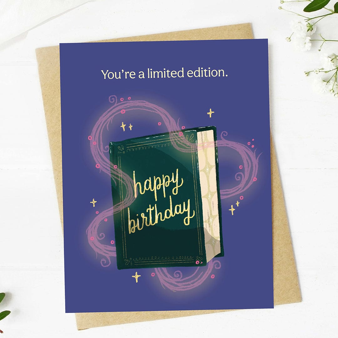  You're a limited edition Bookish Birthday Card、mySite、ghnorth