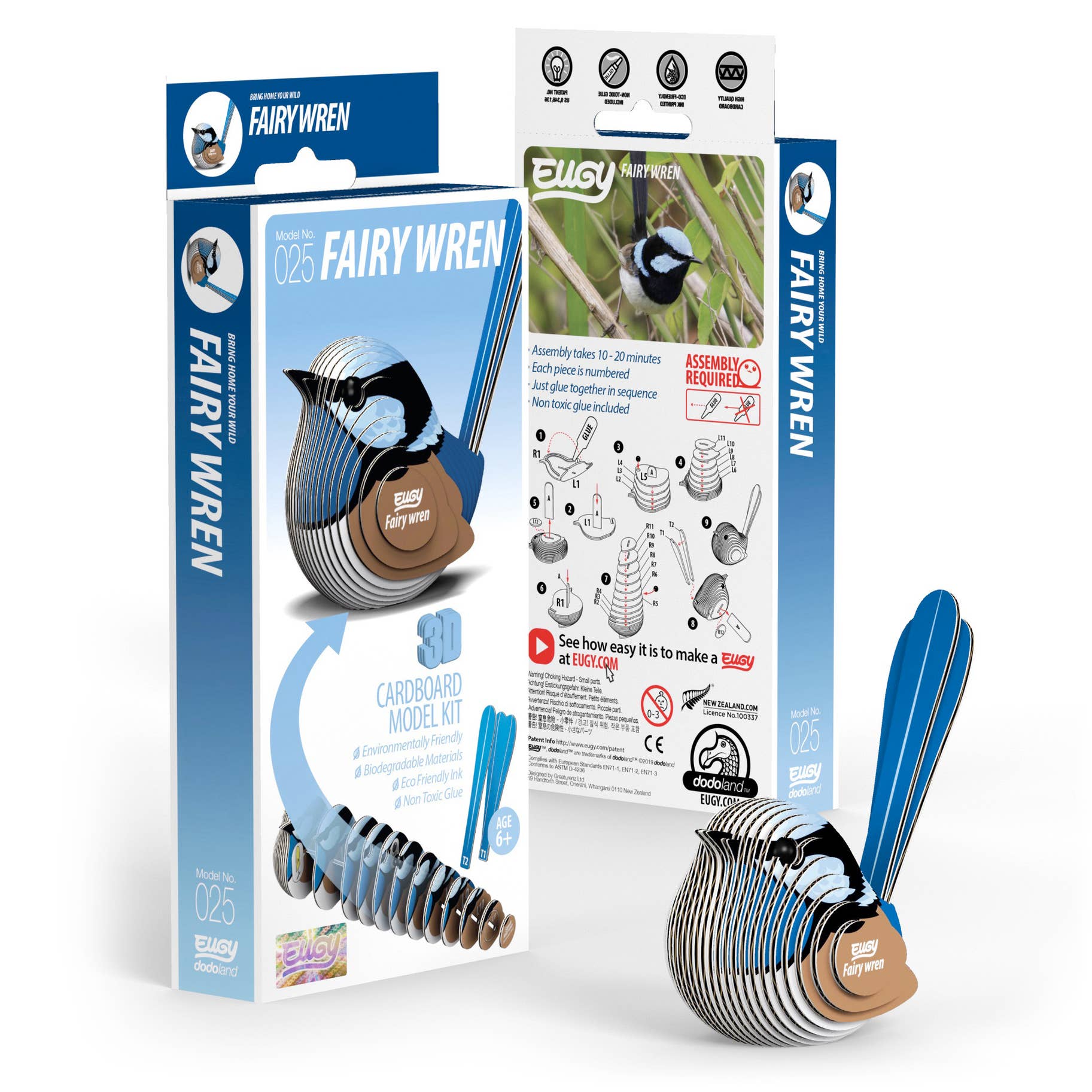 Wildlife Eugy's-Collectible Puzzles for Kid's*、mySite、g9winljtr