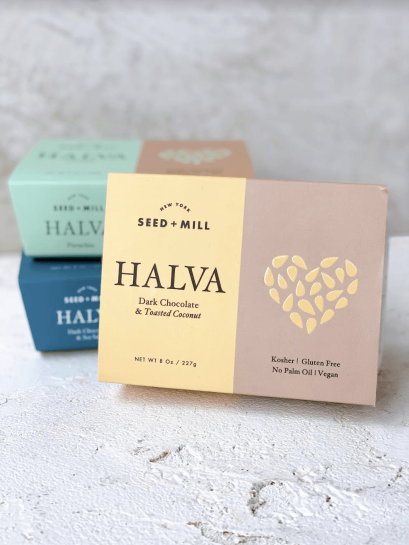 Seed + Mill Halva Trio - Dark Chocolate & Sea Salt, Pistachio and Toasted Coconut Chocolate、mySite、topwebapps