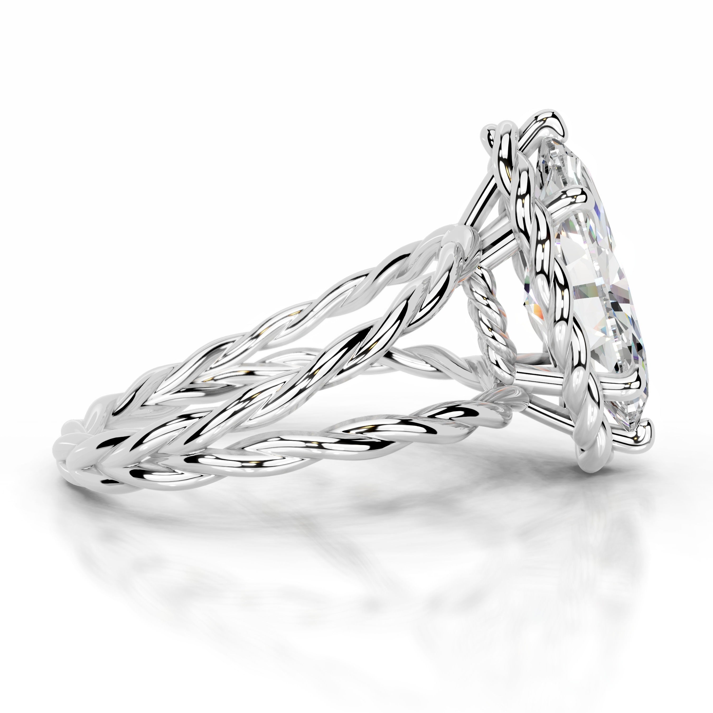 Yul Moissanite Ring - Platinum、mySite、hinf8tx79