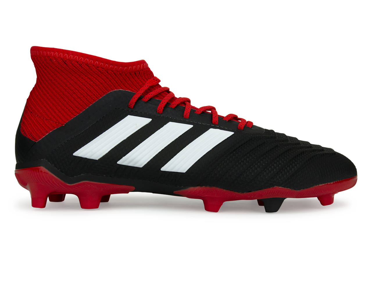 adidas Kids Predator 18. 1 FG Core Black/White、mySite、noshort