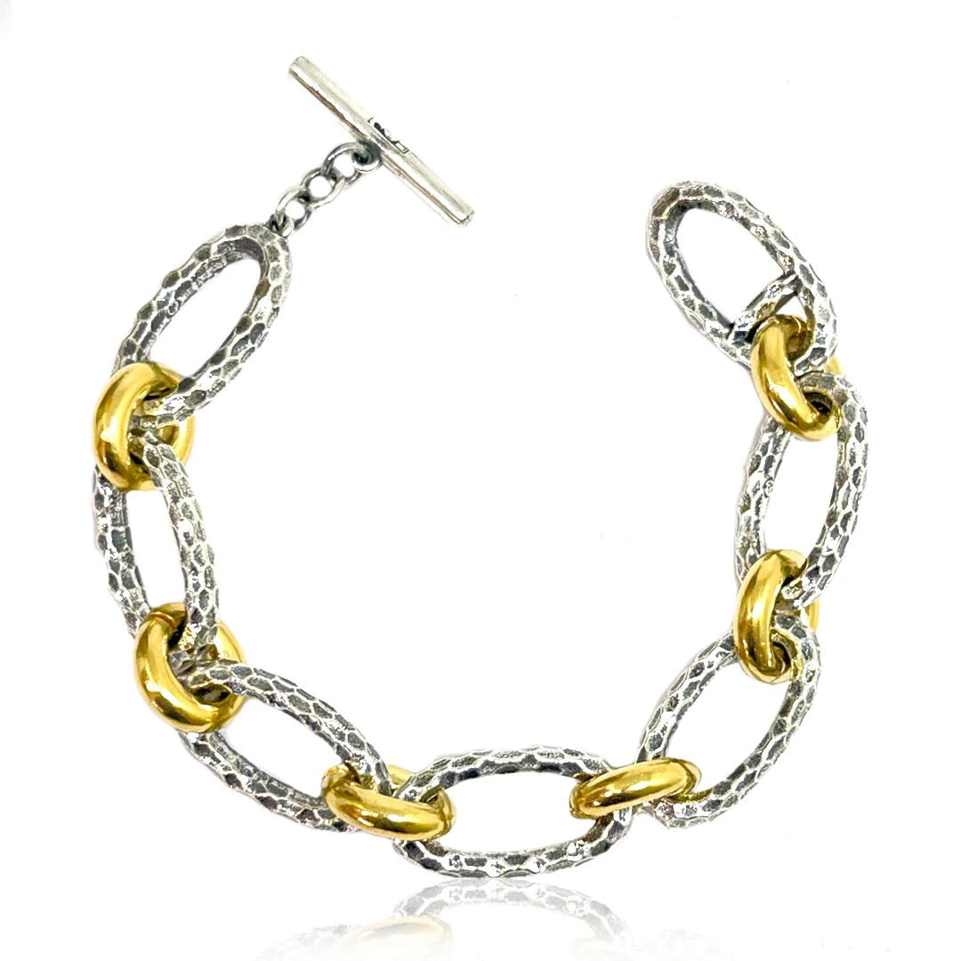  Silver 2-Tone Chain Bracelet、mySite、elrpsem3k