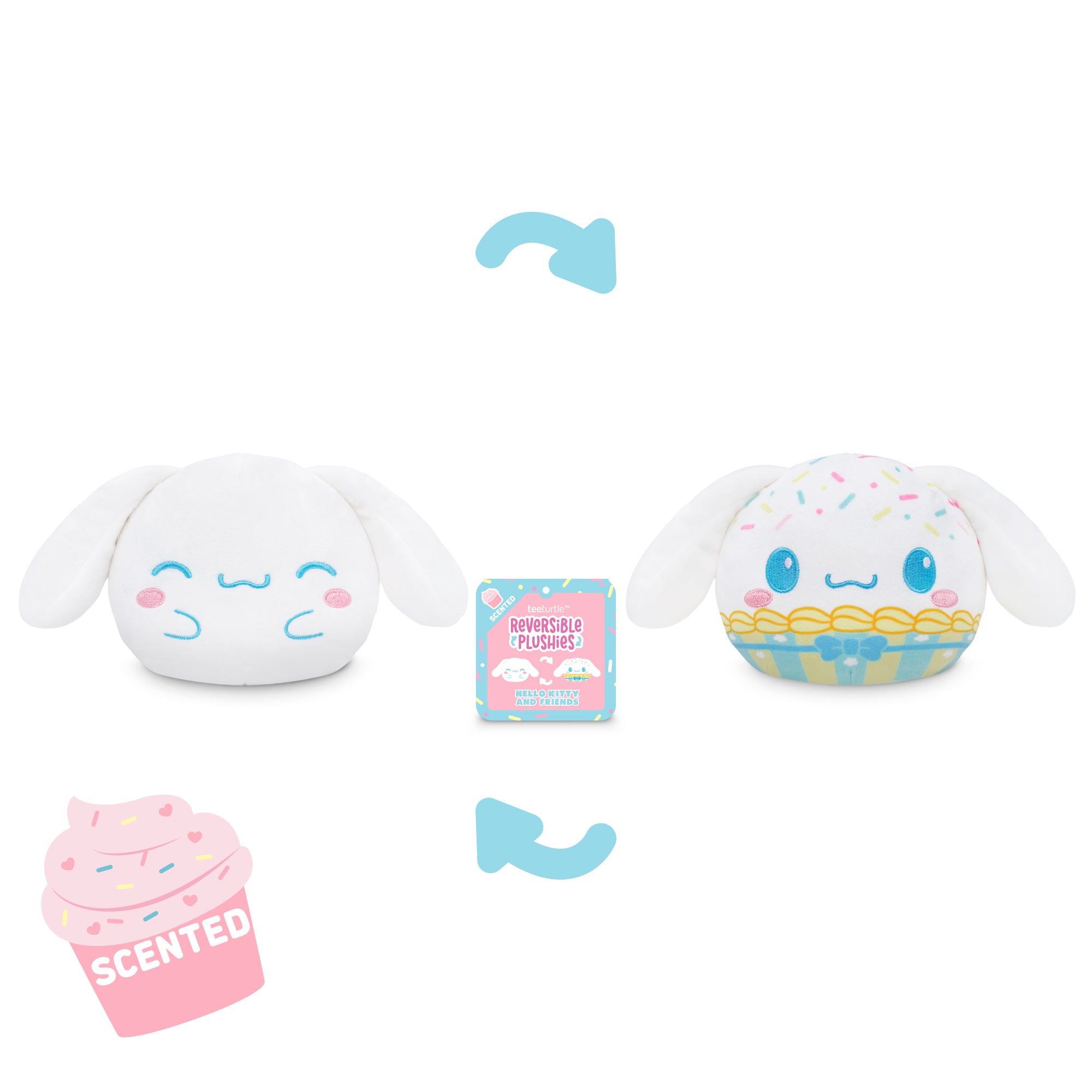 Cinnamoroll Cupcake 4 Cupcake-Scented Reversible Plushie、mySite、lovesweatpilates