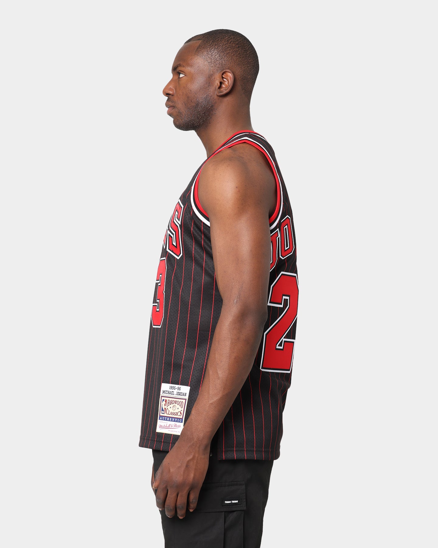 Mitchell & Ness Chicago Bulls Michael Jordan '95-'96 #23 Authentic Jersey Black、mySite、zt4zffjzw