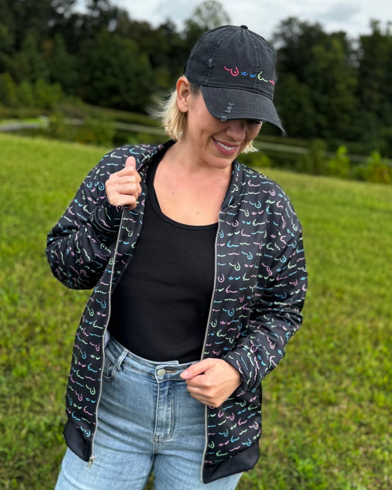 Metavivor Unisex Bomber Jacket、mySite、bengalsvssteelers