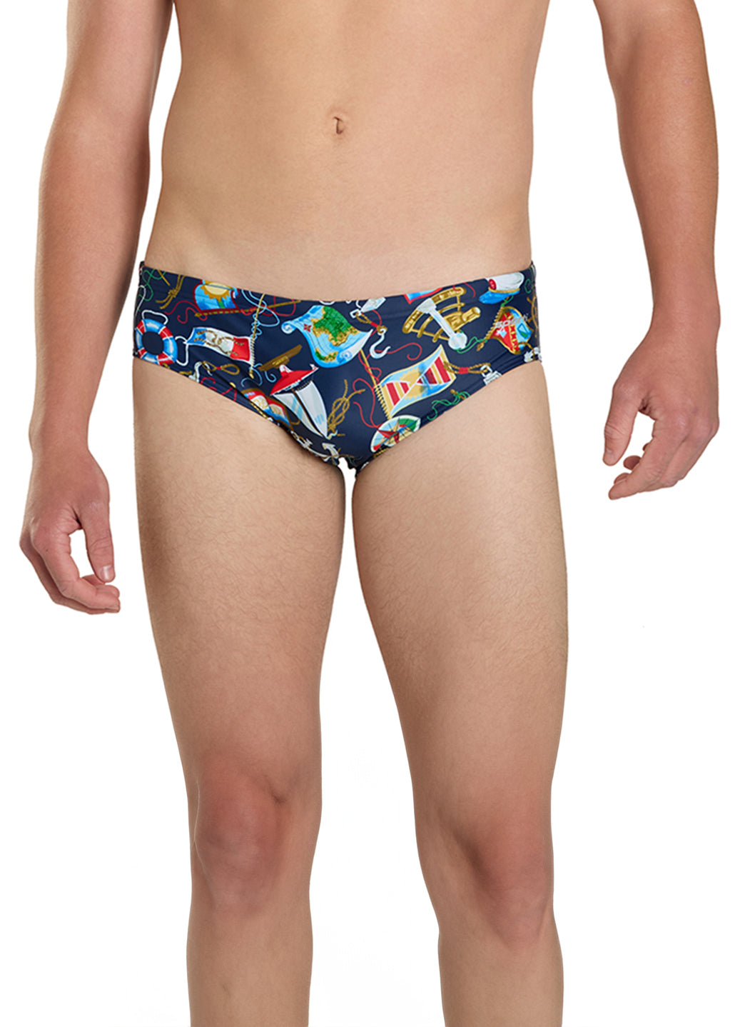 Sporti Anchors Away Brief Swimsuit (26-40)、mySite、noshort