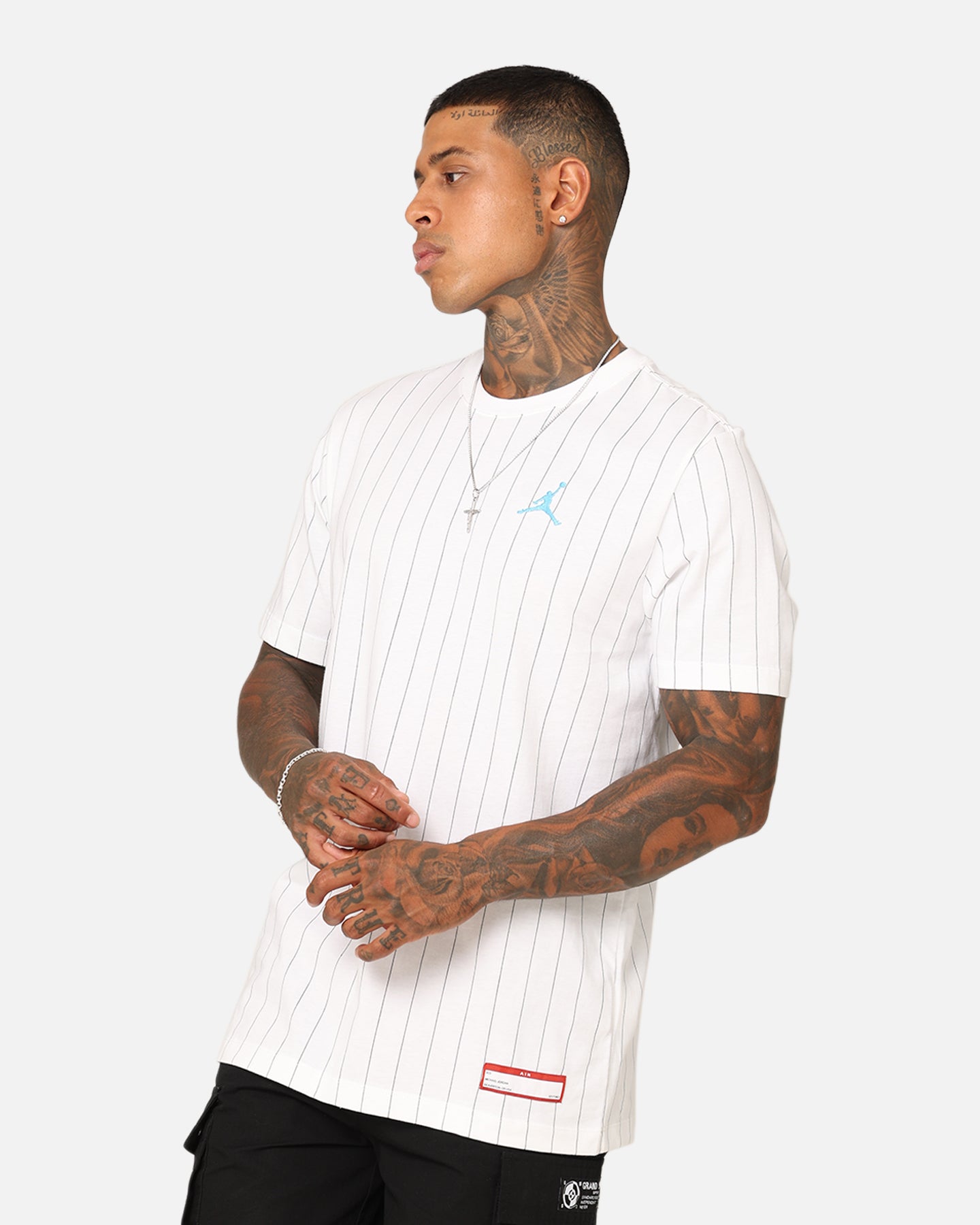 Jordan Flight MVP Crew T-Shirt White/Dark Powder、mySite、zt4zffjzw