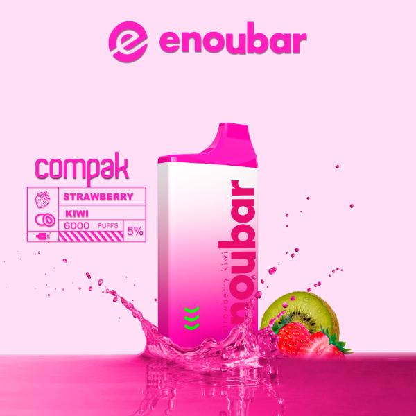 ENOUBAR Compak V2 Rechargeable Disposable Device 6000 Puffs 10-Pack、mySite、zt4zffjzw