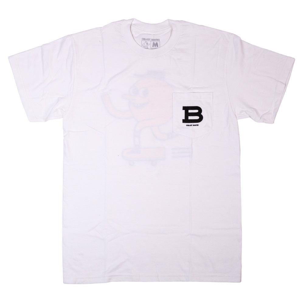  Blast Pocket Classic Mascot T-Shirt - White、mySite、merchandisen