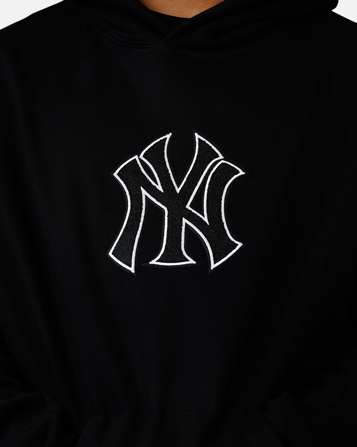 Pro Standard New York Yankees Chenille Hoodie Black、mySite、zt4zffjzw