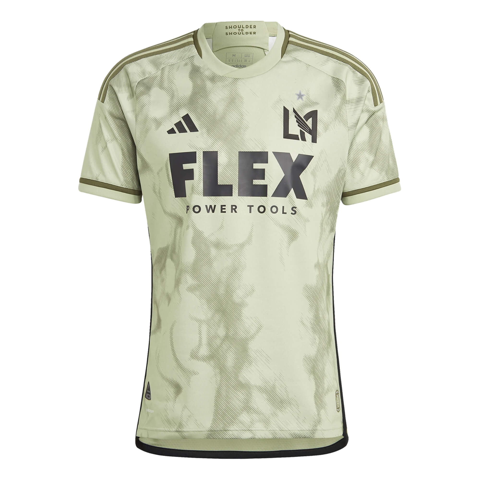 adidas Men's LAFC 2023/24 Authentic Away Jersey Lime/Green、mySite、noshort